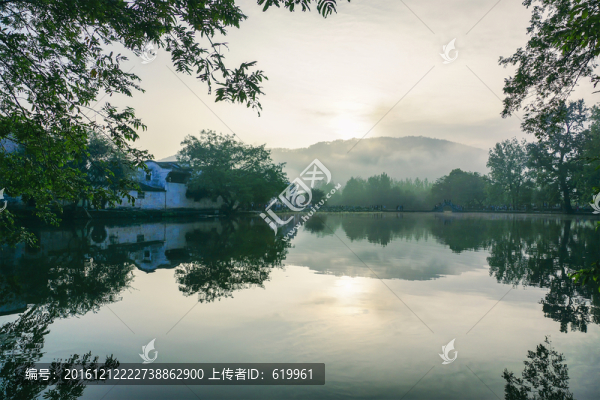 宏村的早晨
