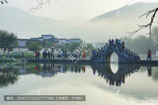 宏村畫橋風(fēng)光