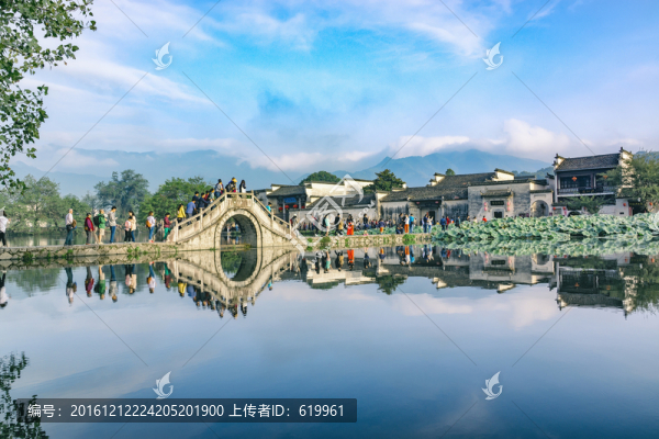宏村畫橋風(fēng)光