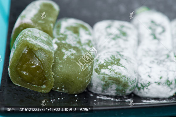 日式抹茶麻薯