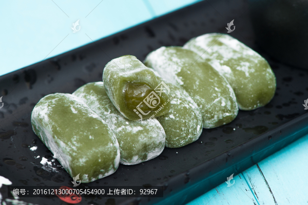 日式抹茶麻薯
