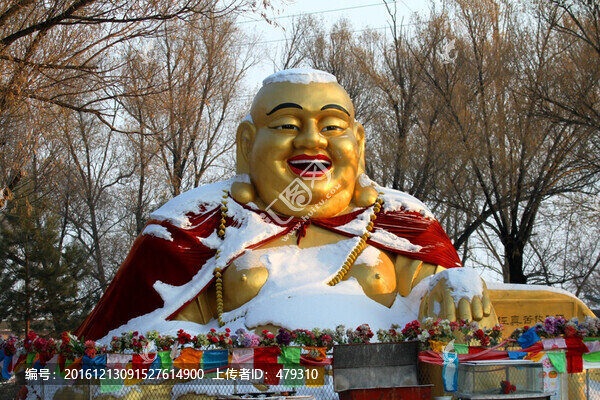 雕塑,彌勒佛,佛,佛像,圓雕