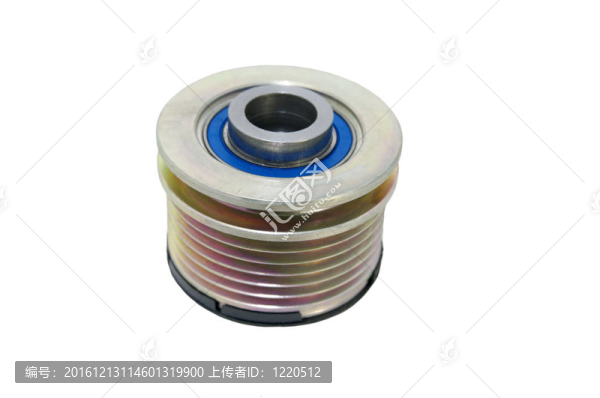 白色背景的新車配件