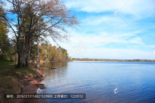 平靜的湖