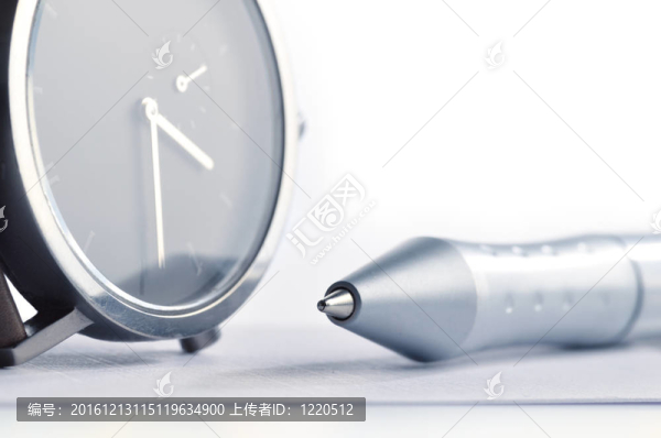 表和筆特寫