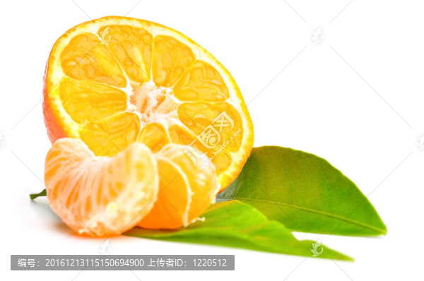 白色新鮮柑橘