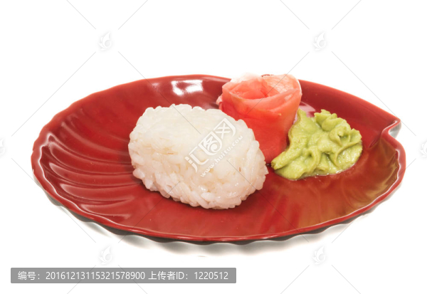 白底水煮米飯
