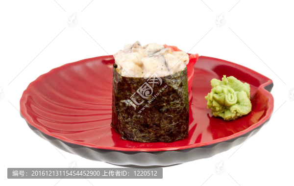 香料醬熏鰻魚壽司鰻魚與W片分離