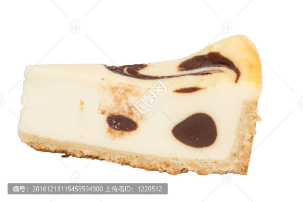 用巧克力醬芝士蛋糕