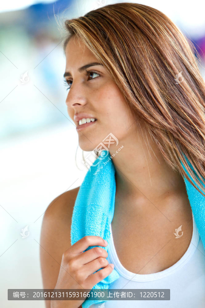 健身房里的女人