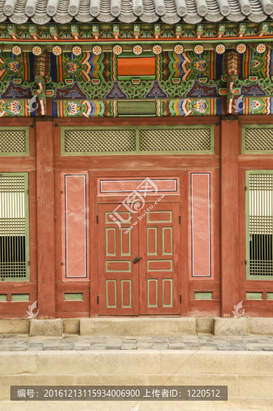 漢城韓國宮殿中的傳統(tǒng)建筑細部
