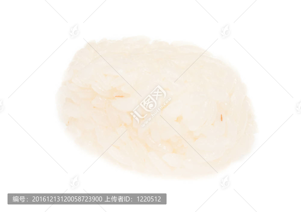 白底水煮米飯