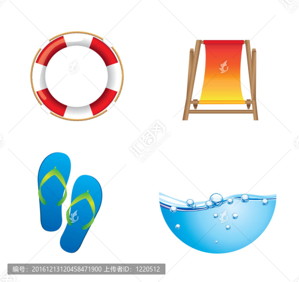 夏天的圖標