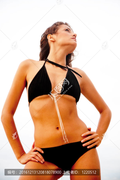 Bikini的女人