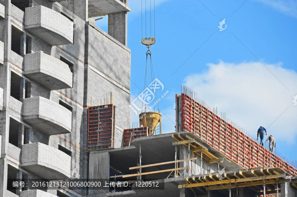 藍天建筑工地