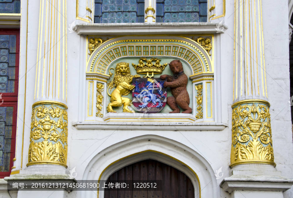 Brugge歷史建筑細部與裝飾