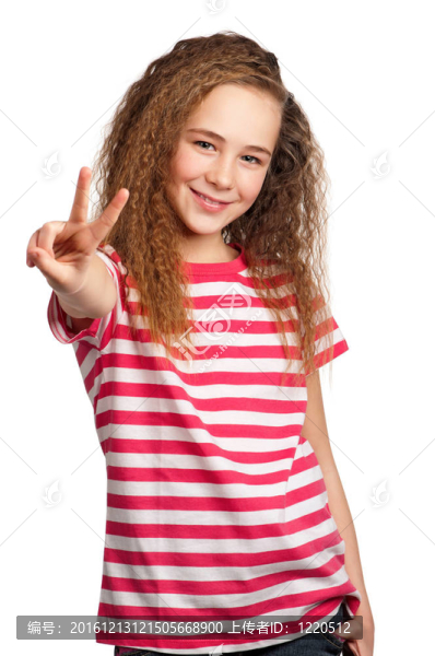 快樂的女孩