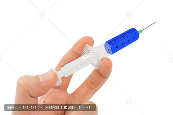 注射器在手