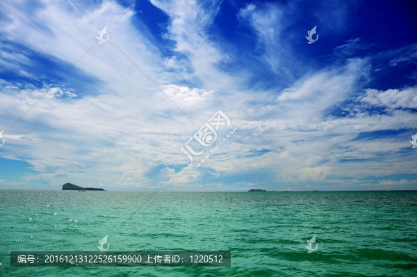 藍(lán)天與海洋