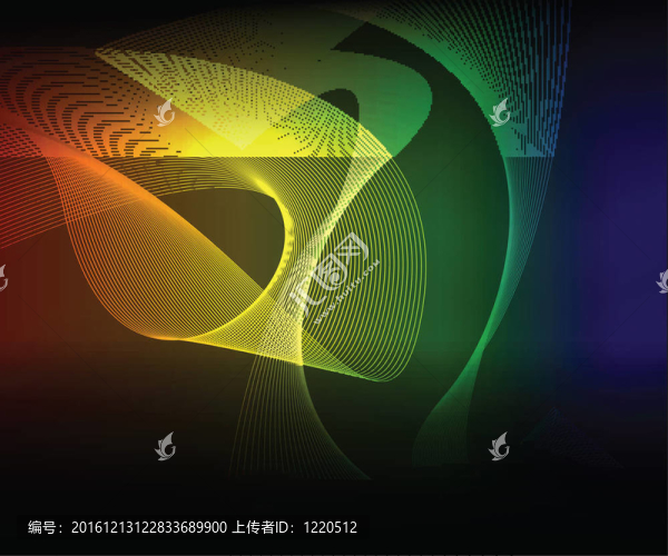 多彩抽象背景EPS,10