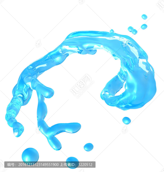 純凈：水滴飛濺