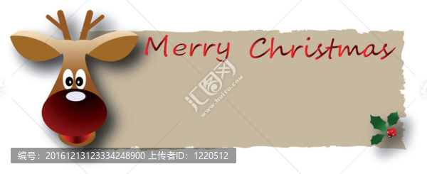 圣誕和新年旗幟