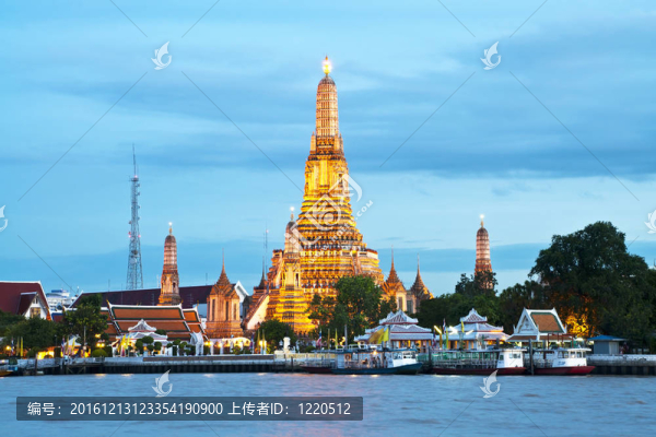 曼谷；鄭王廟；