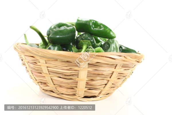 在一碗新鮮的Pimientos