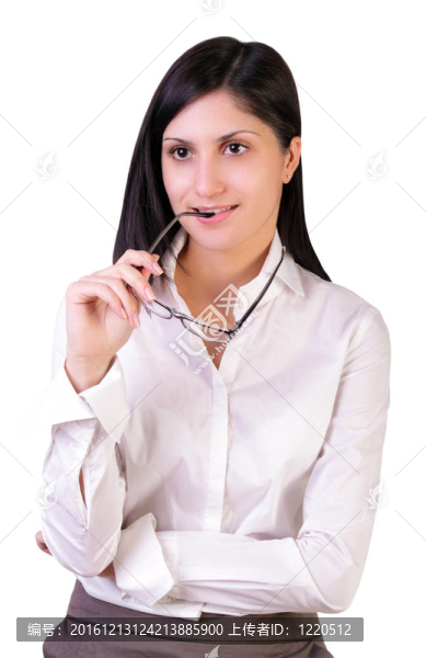 年輕的女商人
