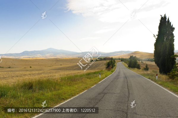 Val,d,Orcia（托斯卡納）景觀