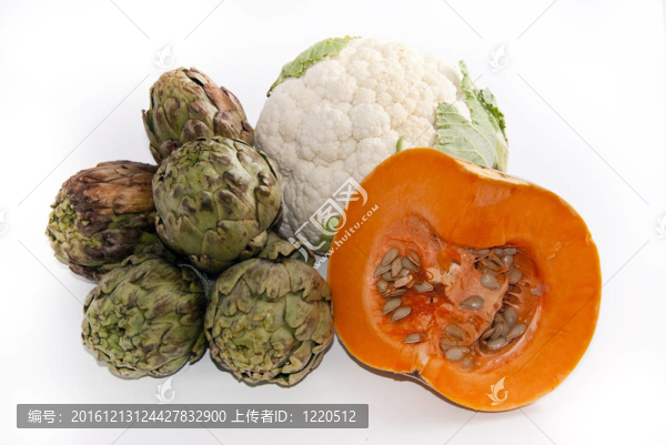 孤立的蔬菜