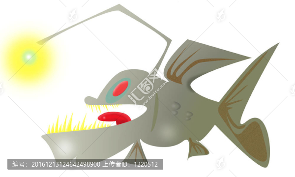 深淵生物melanocetus約翰遜