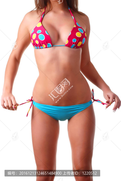 泳裝女體