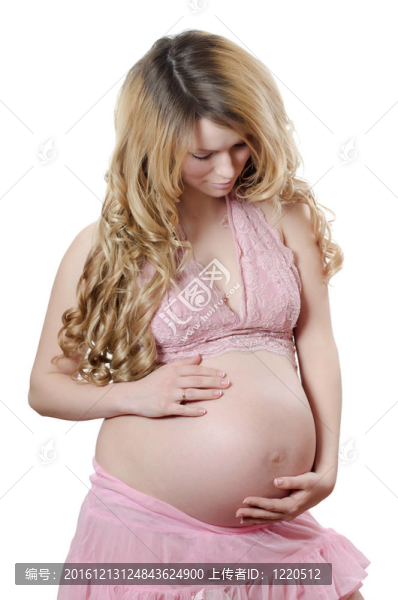 懷孕的女人