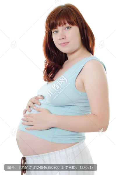 懷孕的女人
