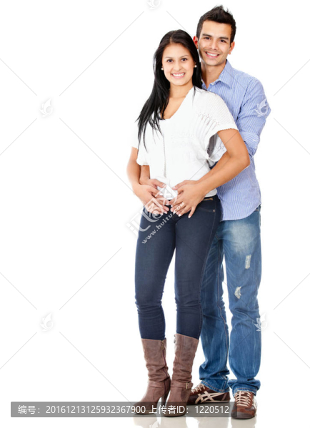 幸福的年輕夫婦