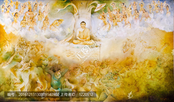 佛教寺院中的宗教畫