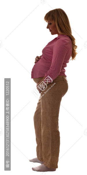 孕婦剪影