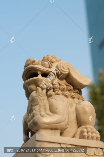 石獅子雕像