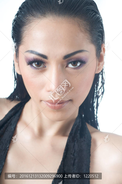 美麗亞洲女人特寫(xiě)