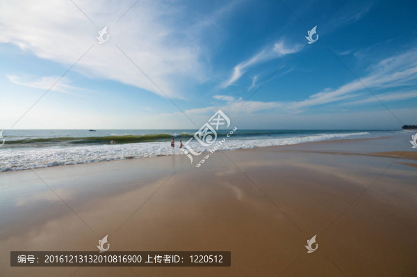美麗的海灘