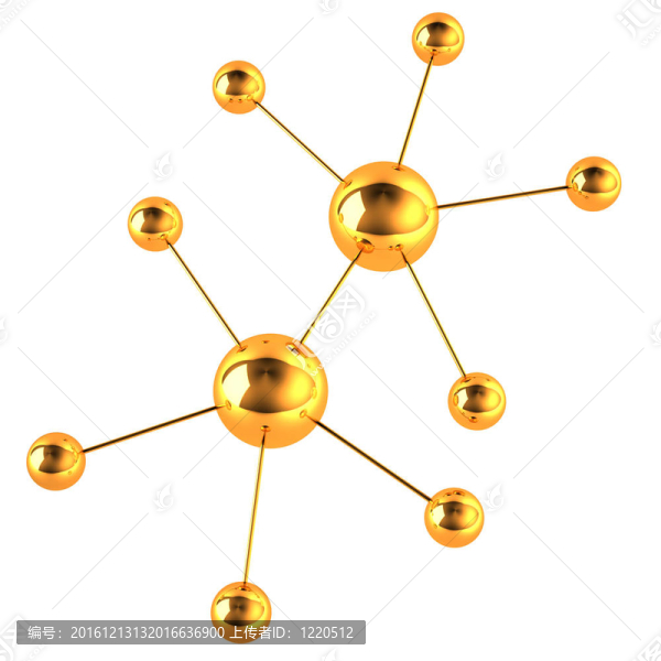 分子的金模型
