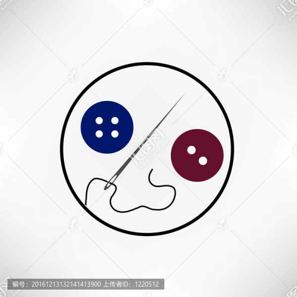 帶針的衣服扣