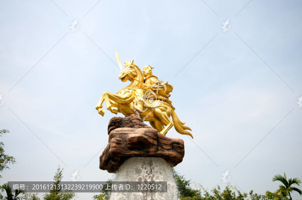 金馬的雕像