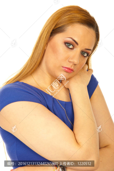傷心女人綠眼睛