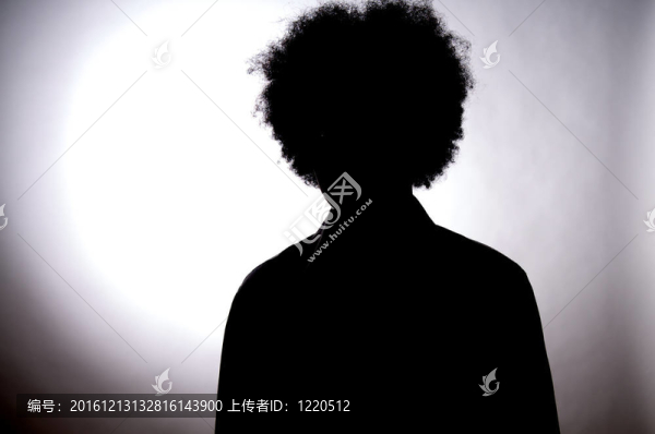 蓬松發(fā)型輪廓