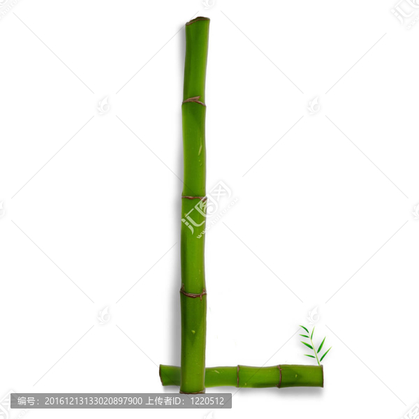 一個大寫字母的竹字母與陰影超過白色
