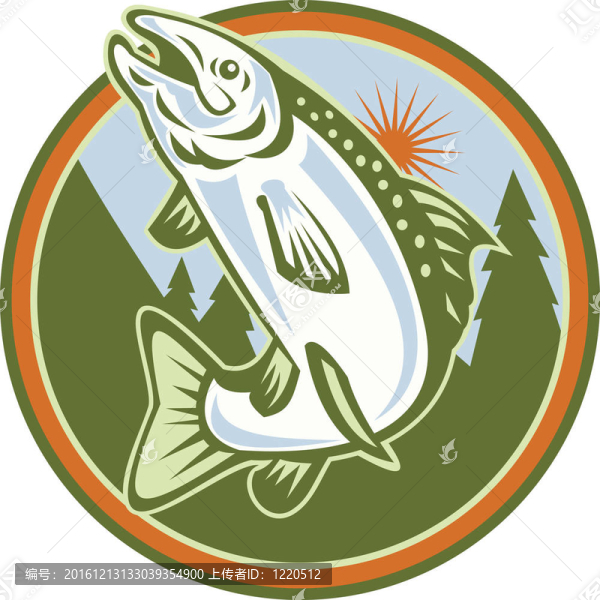 斑點(diǎn)斑點(diǎn)鱒魚魚跳