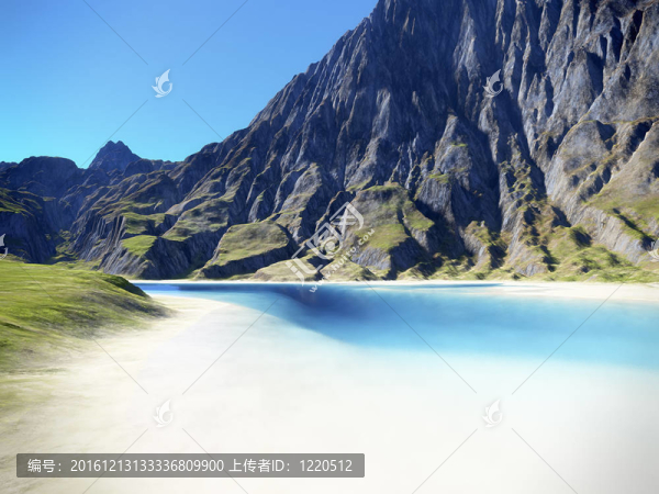海灘風景背景
