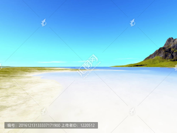 海灘風景背景